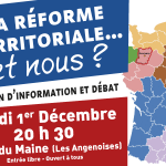 La réforme territoriale... et nous ? Réunion-débat