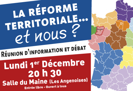 La réforme territoriale... et nous ? Réunion-débat