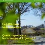 La LGV et ses impacts sur la commune d'Argentré