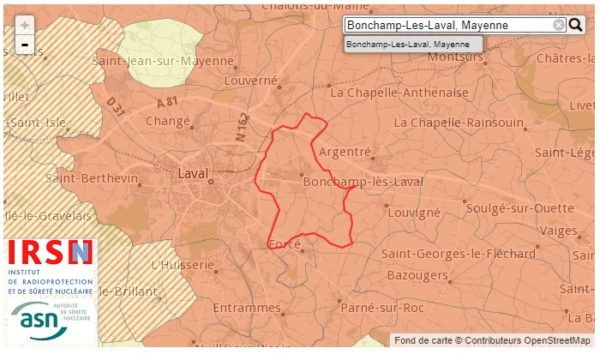 Radon : Bonchamp classée commune à risques !