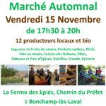 Marché d'automne du Court Circuit vendredi - Festival Alimenterre